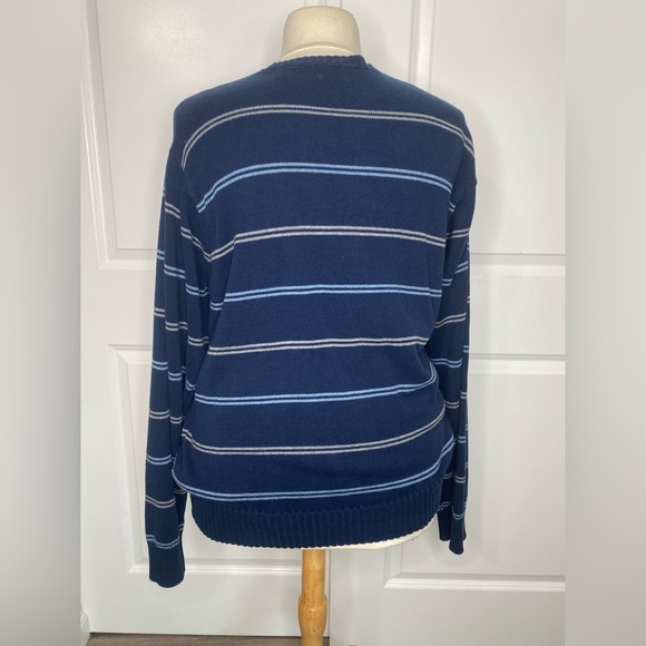 Arrow XL Blue Striped Sweater - Picture 3 of 5